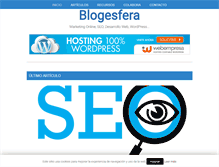 Tablet Screenshot of blogesfera.com